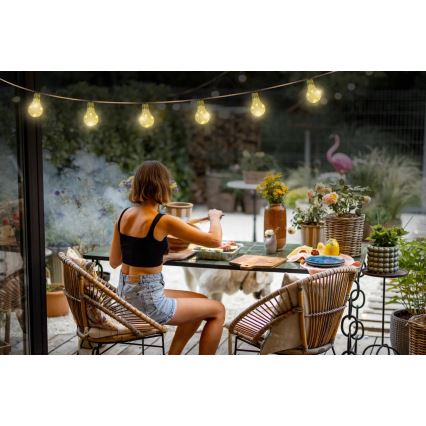 Globo - LED Ηλιακά διακοσμητικά λαμπάκια 50xLED/0,06W/3,2V 570 cm IP44