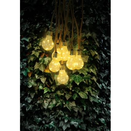 Globo - LED Ηλιακά διακοσμητικά λαμπάκια 50xLED/0,06W/3,2V 570 cm IP44