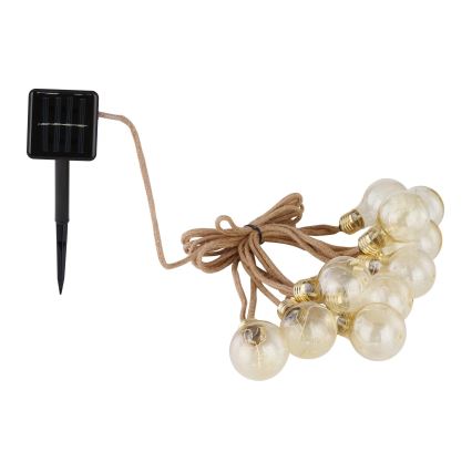 Globo - LED Ηλιακά διακοσμητικά λαμπάκια 50xLED/0,06W/3,2V 570 cm IP44