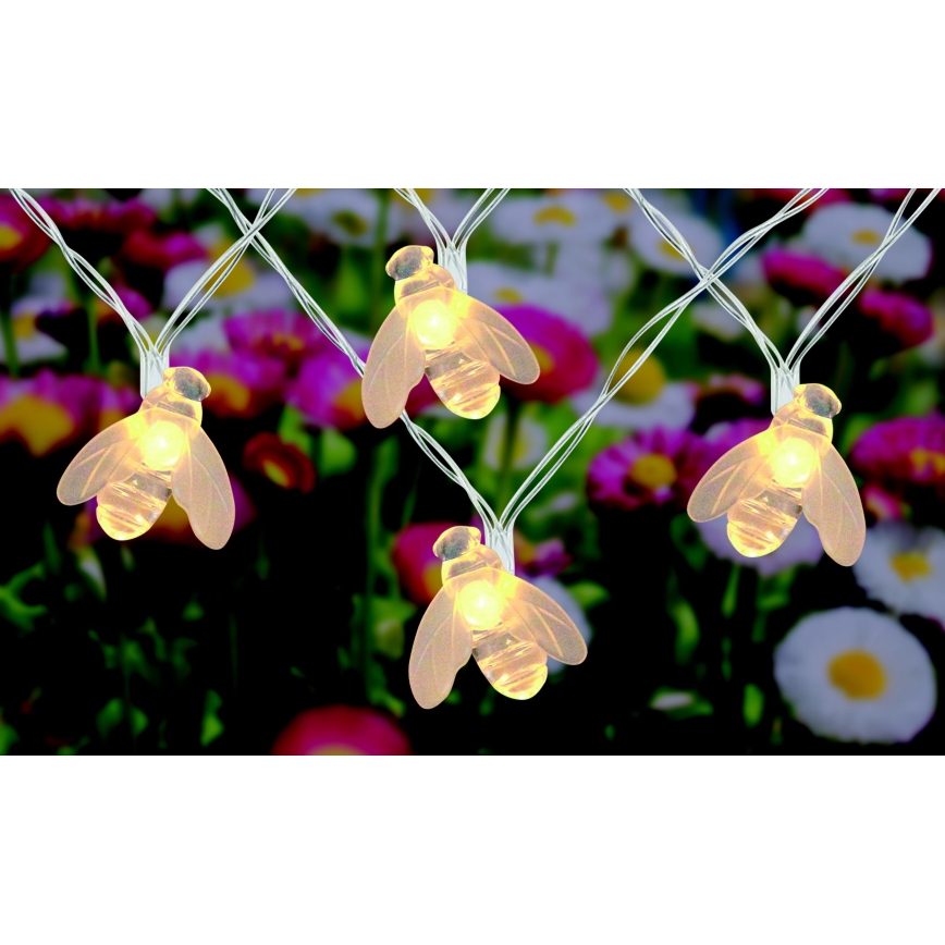 Globo - Ηλιακά λαμπάκια LED 20xLED/0,06W/3V IP44 300 mAh