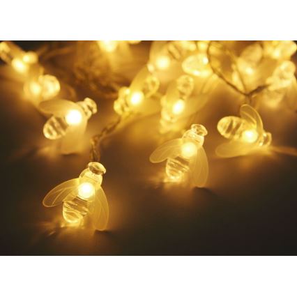 Globo - Ηλιακά λαμπάκια LED 20xLED/0,06W/3V IP44 300 mAh