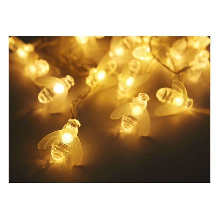 Globo - Ηλιακά λαμπάκια LED 20xLED/0,06W/3V IP44 300 mAh