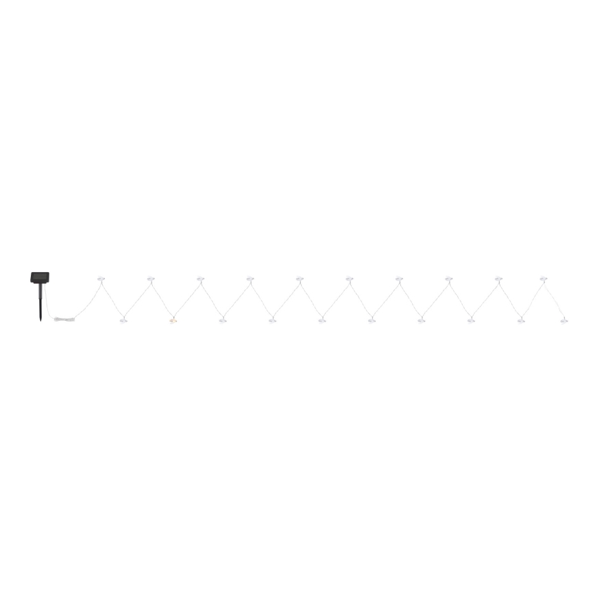 Globo - Ηλιακά λαμπάκια LED 20xLED/0,06W/3V IP44 300 mAh