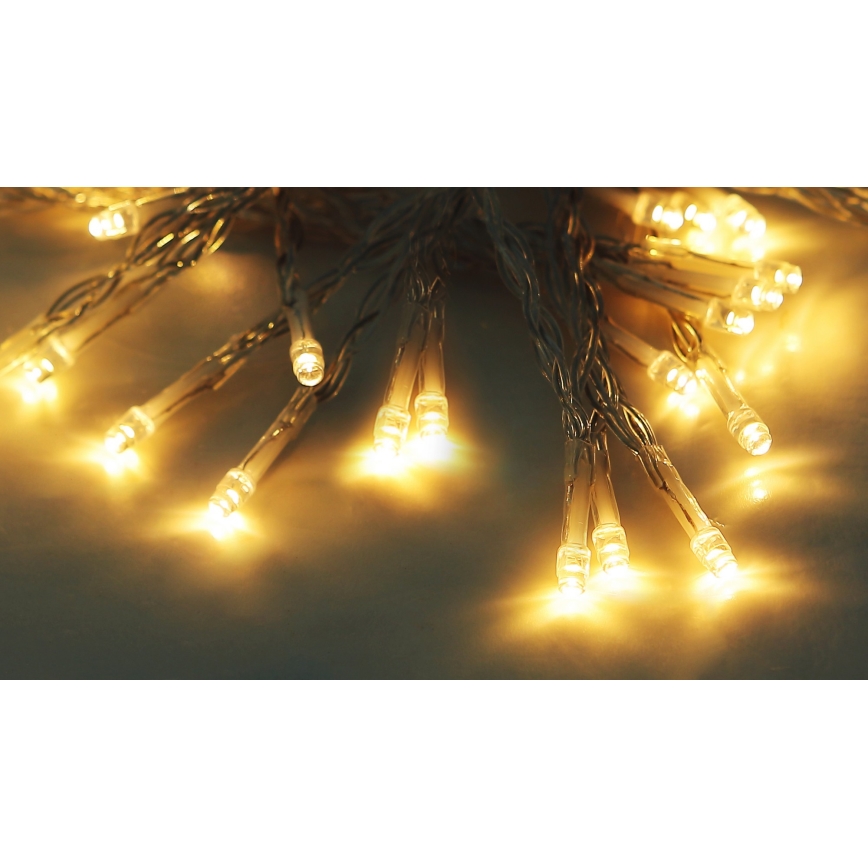 Globo - Ηλιακά λαμπάκια LED 20 m 120xLED/2,4V 2xAAA IP44 600 mAh