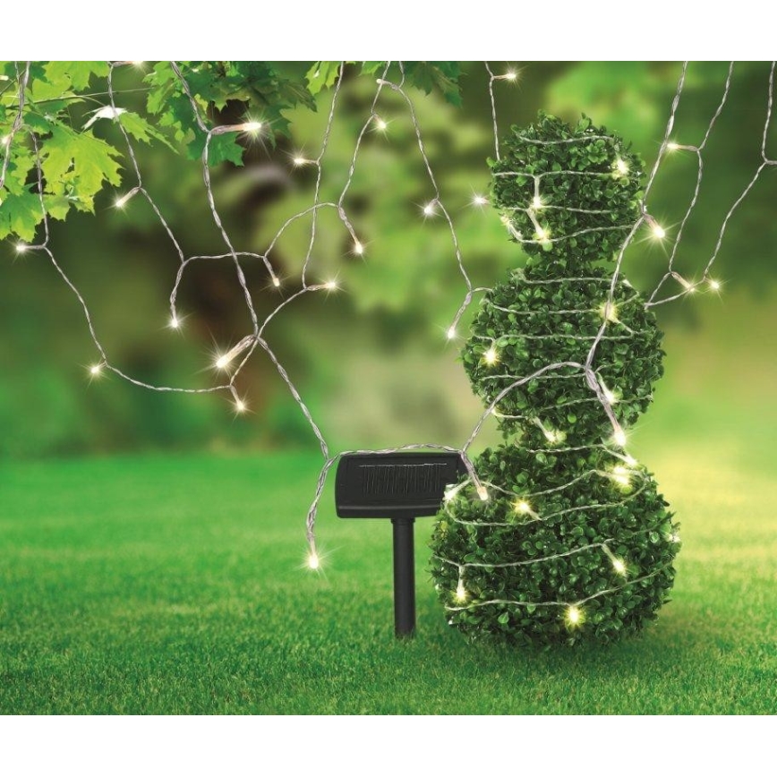 Globo - Ηλιακά λαμπάκια LED 10 m 50xLED/2,4V IP44 600 mAh