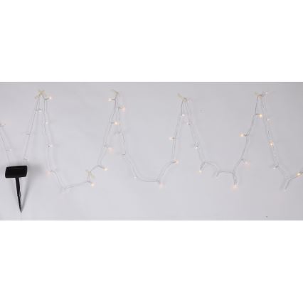 Globo - Ηλιακά λαμπάκια LED 10 m 50xLED/2,4V IP44 600 mAh