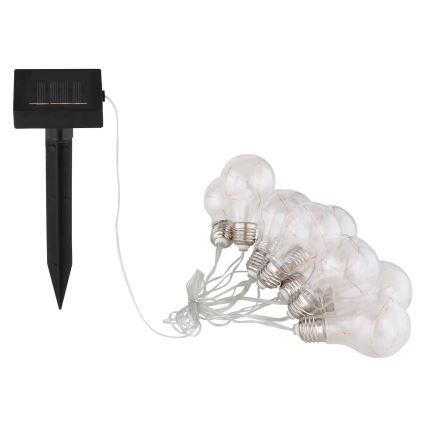 Globo - LED Ηλιακή αλυσίδα 10xLED/0,06W/3,2V 380 εκ. IP44 600 mAh