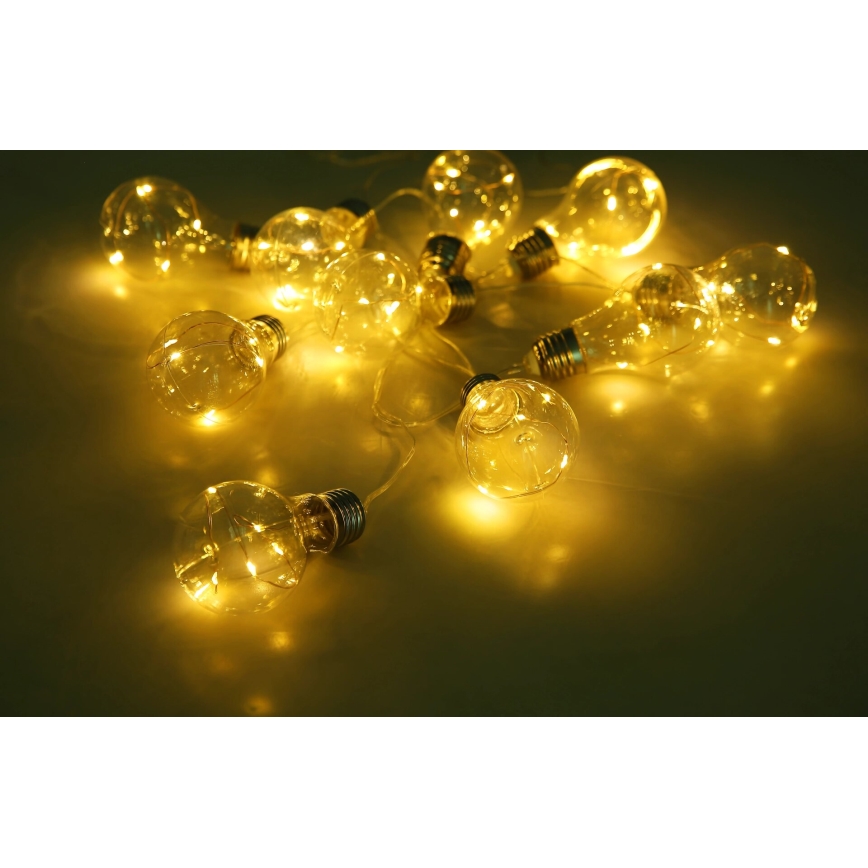 Globo - Ηλιακά λαμπάκια LED 10xLED/0,06W/3,2V 380 cm IP44