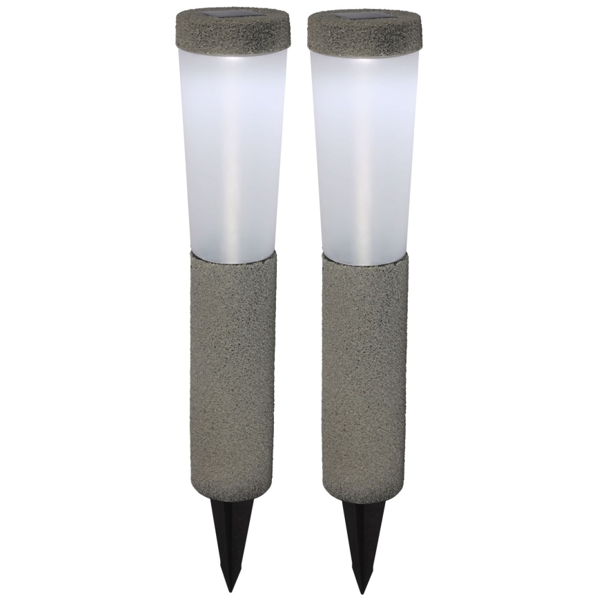 Globo - ΣΕΤ 2x Ηλιακό φωτιστικό LED LED/0,1W/3V 6000K IP44 400 mAh