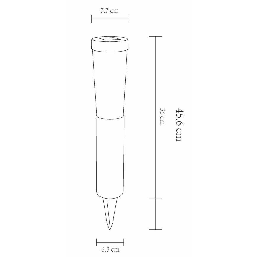 Globo - ΣΕΤ 2x Ηλιακό φωτιστικό LED LED/0,1W/3V 6000K IP44 400 mAh