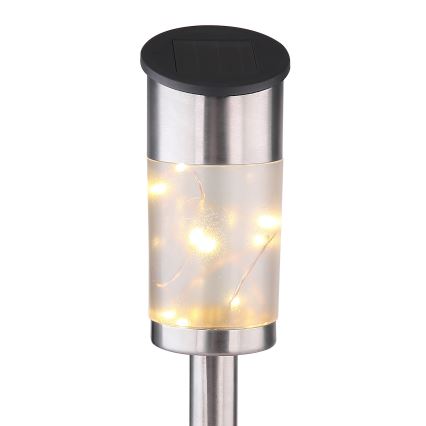 Globo- ΣΕΤ 2x Ηλιακά φωτιστικά καρφωτά 10xLED/0.06W/1.2V IP44