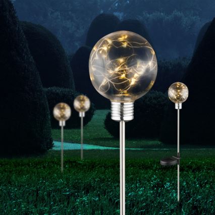 Globo - LED ηλιακό φωτιστικό LED/3,2V IP44 600 mAh
