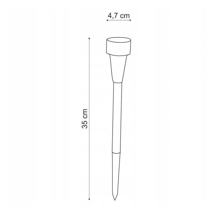 Globo - ΣΕΤ 6x Ηλιακή λάμπα LED LED/1,2V IP44