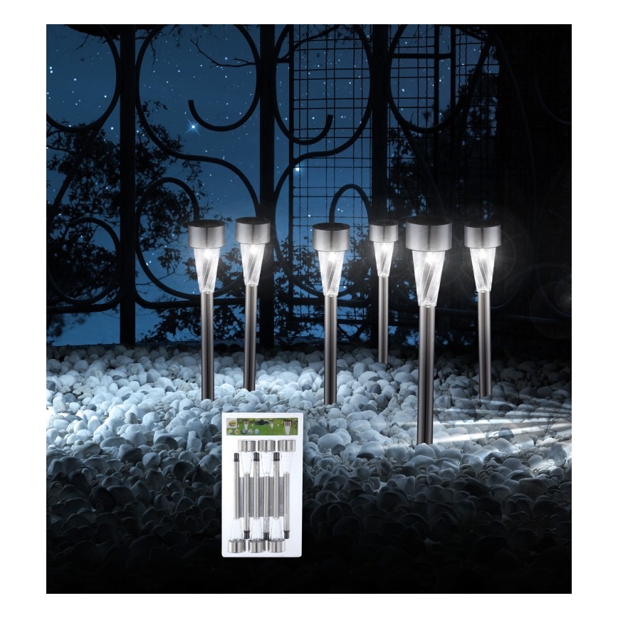 Globo - ΣΕΤ 6x Ηλιακή λάμπα LED LED/1,2V IP44