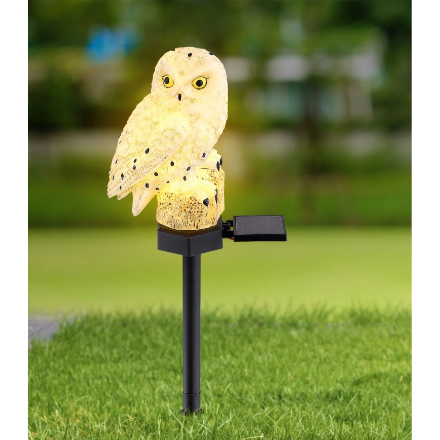 Globo - LED Ηλιακό φωτιστικό LED/0,06W/3V IP44 κουκουβάγια