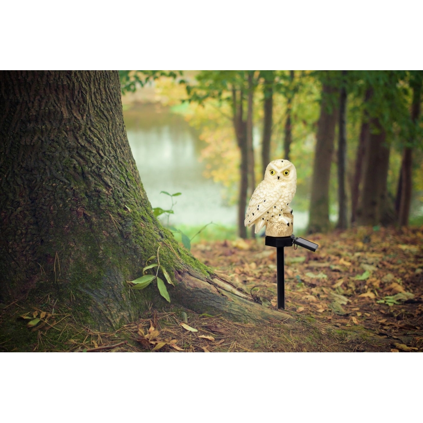 Globo - LED Ηλιακό φωτιστικό LED/0,06W/3V IP44 κουκουβάγια