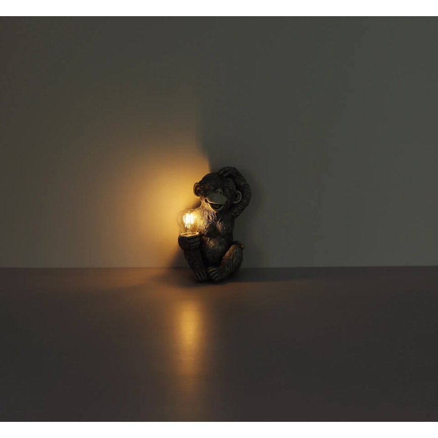 Globo - LED Ηλιακό διακοσμητικό LED/0,02W/3V IP44 μαϊμού