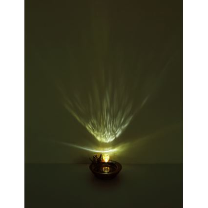 Globo - LED Ηλιακό φωτιστικό LED/0,06W/3V IP44 μπανιέρα πτηνών