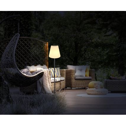 Globo - LED RGB Ηλιακό επιδαπέδιο φωτιστικό με αφής LED/0,1W/3V IP44 2000 mAh + τηλεχειριστήριο