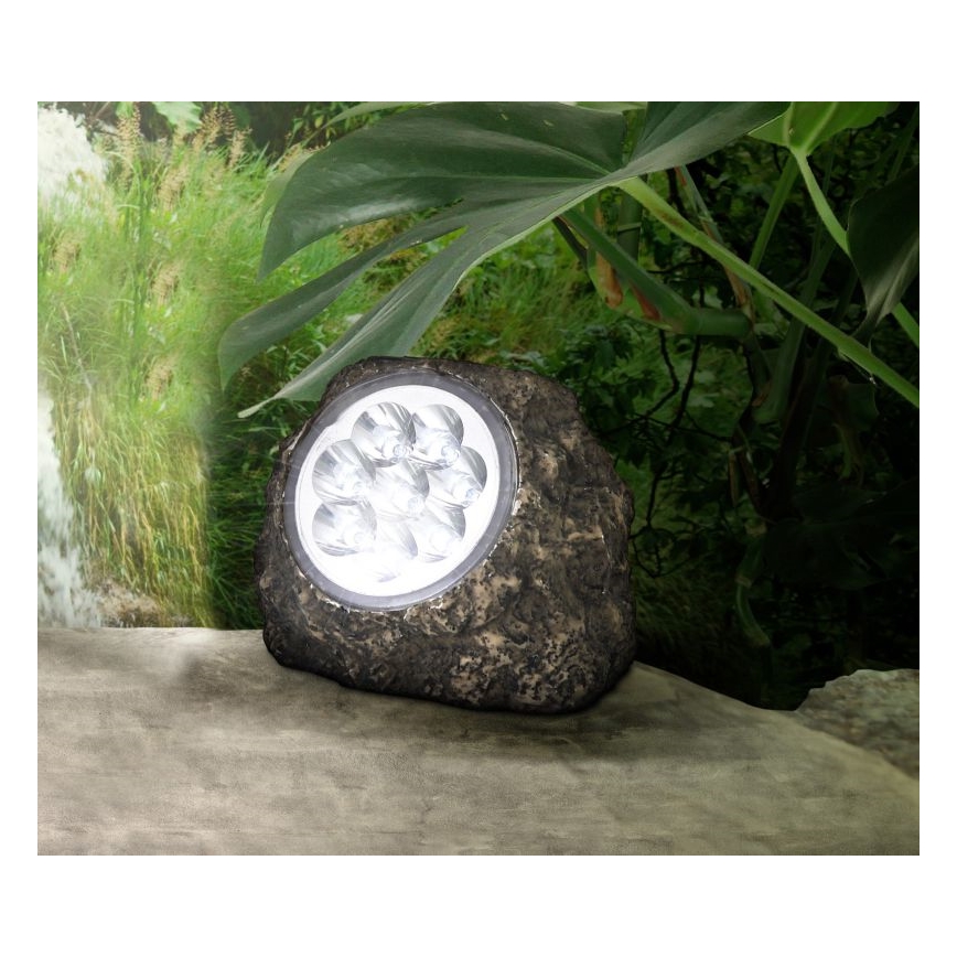 Globo - Ηλιακό φωτιστικό LED 8xLED/0,06W/3V IP44 600 mAh