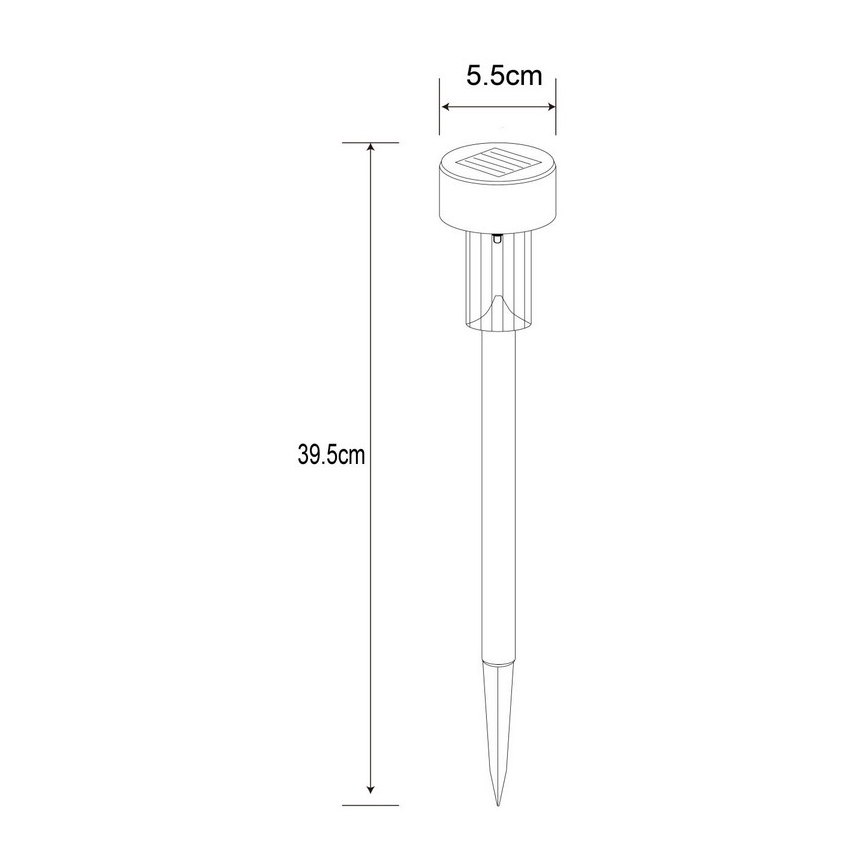 Globo - Ηλιακό φωτιστικό LED LED/0,06W/1,2V IP44 200 mAh