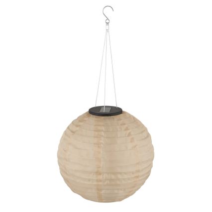 Globo - LED Κρεμαστό ηλιακό φωτιστικό LED/0,5W/3V IP44 μπεζ