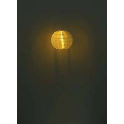 Globo - LED Κρεμαστό ηλιακό φωτιστικό LED/0,5W/3V IP44 λευκό