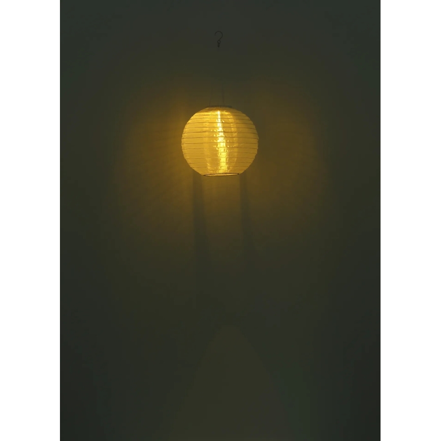 Globo - LED Κρεμαστό ηλιακό φωτιστικό LED/0,5W/3V IP44 λευκό