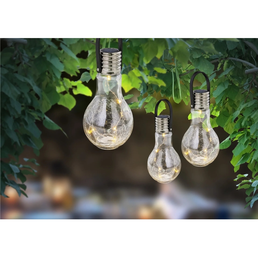 Globo - Ηλιακό φωτιστικό LED 5xLED/0,06W/3,2V IP44 80 mAh