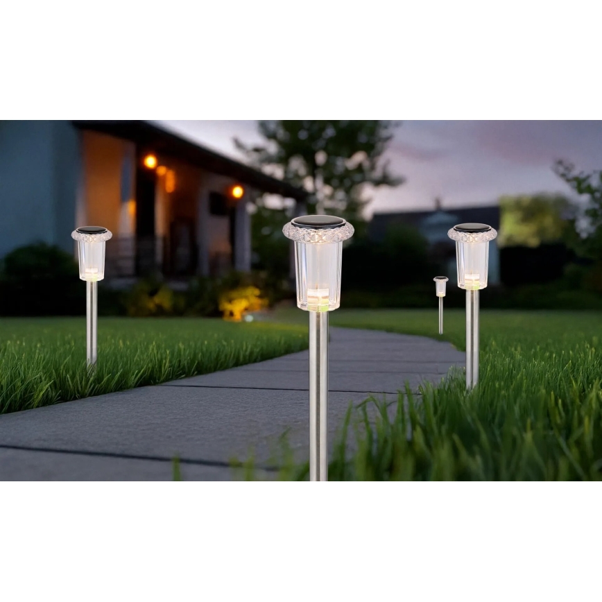 Globo - ΣΕΤ 4x Ηλιακό φωτιστικό LED LED/0,06W/1,2V IP44 100 mAh