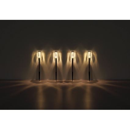 Globo - ΣΕΤ 4x Ηλιακό φωτιστικό LED LED/0,06W/1,2V IP44 100 mAh