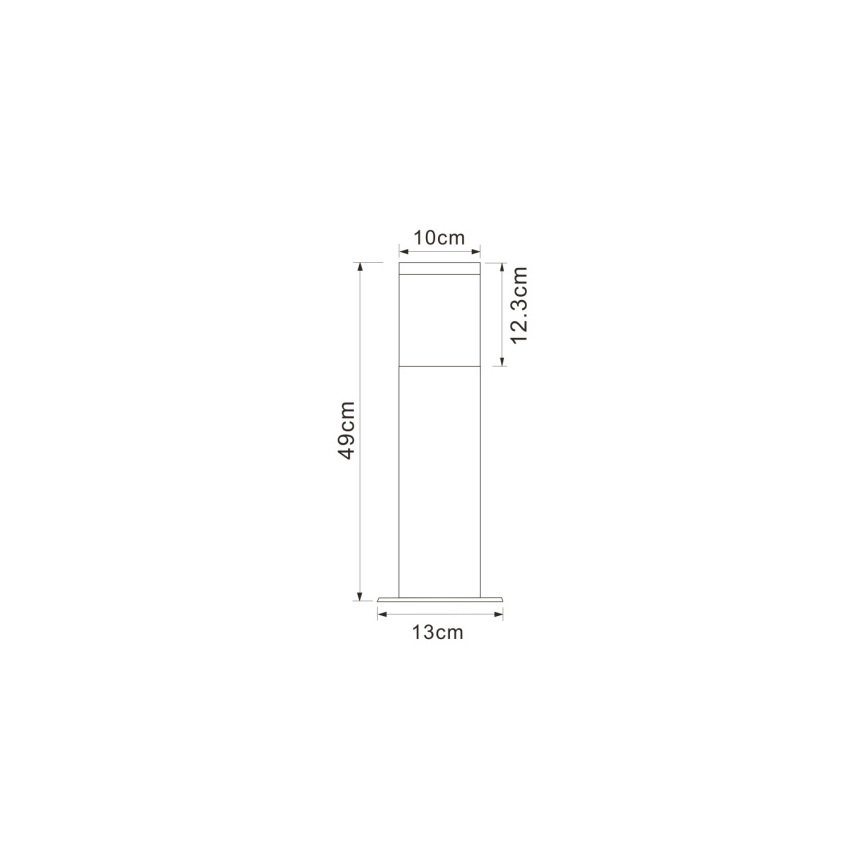 Globo - Λάμπα εξωτερικού χώρου 1xE27/60W/230V IP44