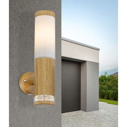 Globo - Εξωτερικό φωτιστικό τοίχου 1xE27/15W/230V IP44
