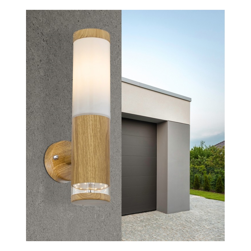 Globo - Εξωτερικό φωτιστικό τοίχου 1xE27/15W/230V IP44