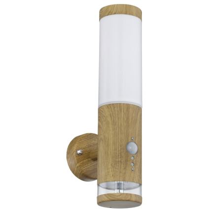 Globo - Εξωτερικό φωτιστικό τοίχου με αισθητήρα 1xE27/15W/230V IP44