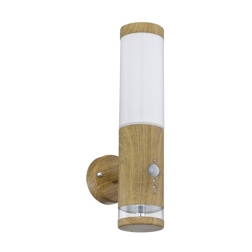 Globo - Εξωτερικό φωτιστικό τοίχου με αισθητήρα 1xE27/15W/230V IP44