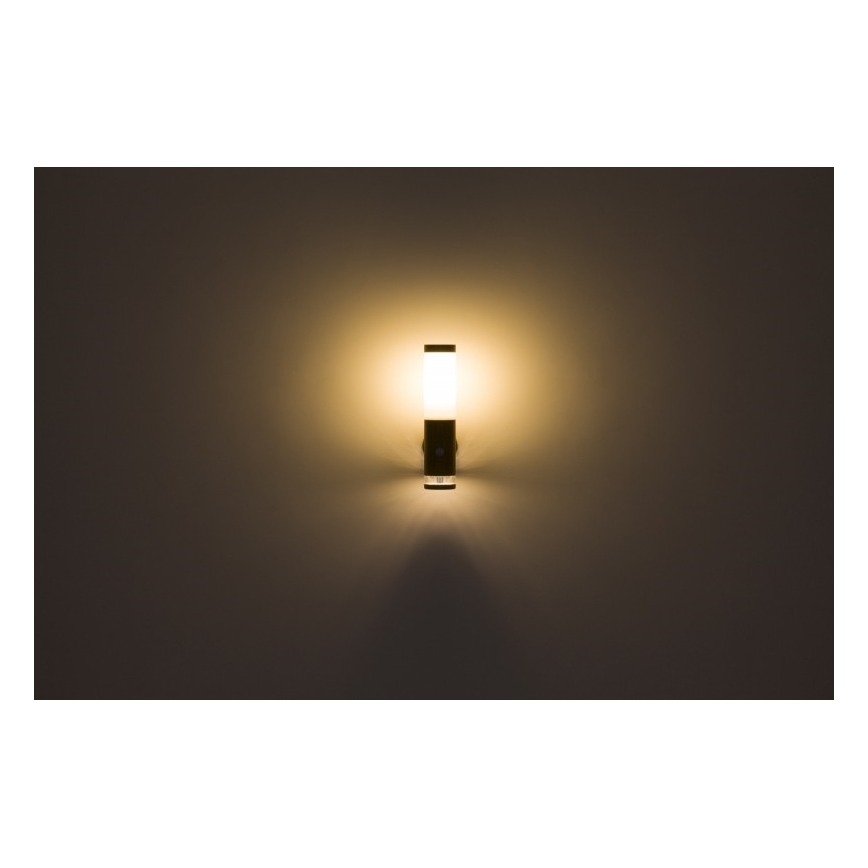 Globo - Εξωτερικό φωτιστικό τοίχου με αισθητήρα 1xE27/15W/230V IP44