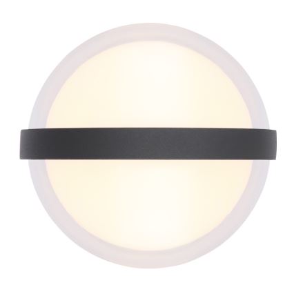 Globo - Επιτοίχιο φωτιστικό εξωτερικού χώρου LED LED/12W/230V IP54 μαύρο