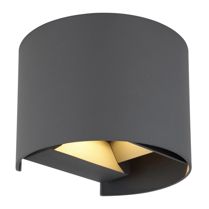 Globo - LED Εξωτερικό επιτοίχιο φωτιστικό 2xLED/3W/230V IP54