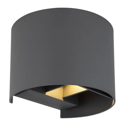Globo - LED Εξωτερικό επιτοίχιο φωτιστικό 2xLED/3W/230V IP54