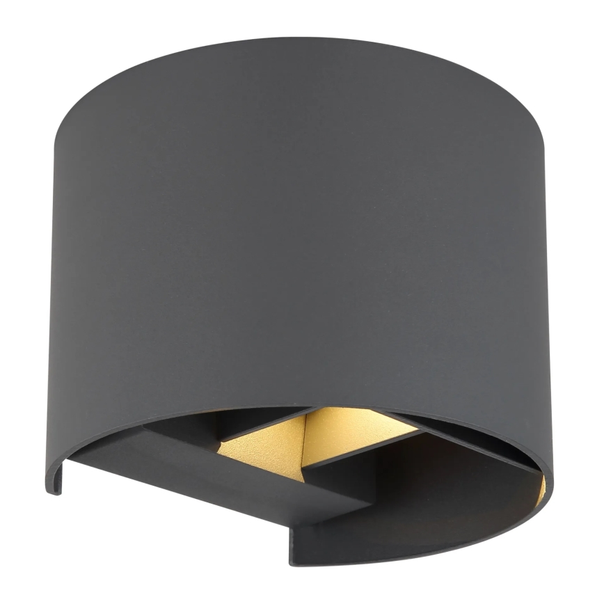 Globo - LED Εξωτερικό επιτοίχιο φωτιστικό 2xLED/3W/230V IP54