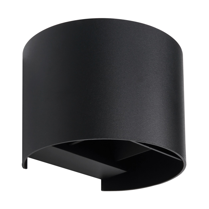 Globo - LED Εξωτερικό επιτοίχιο φωτιστικό 2xLED/3W/230V IP54 μαύρο