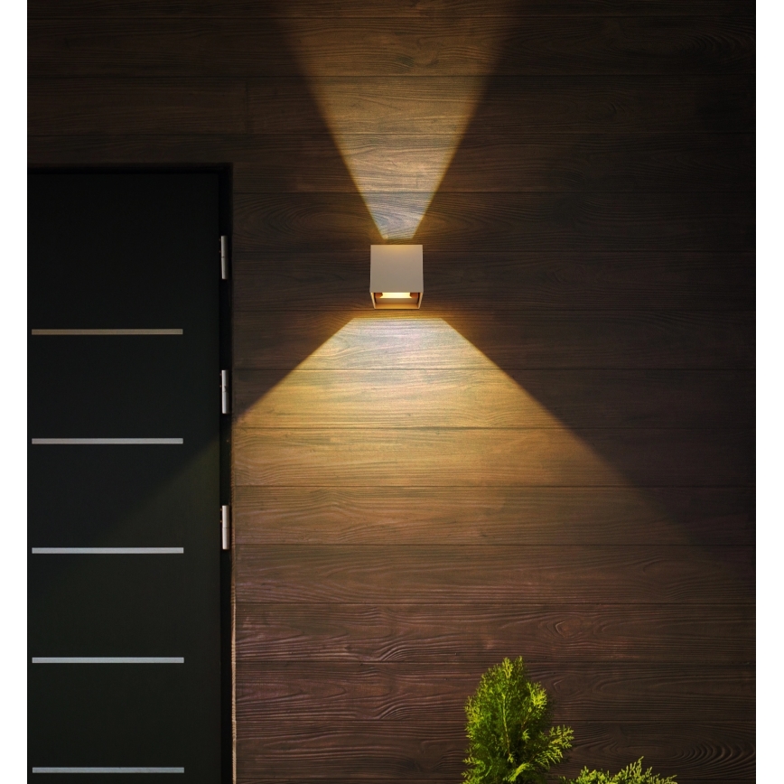 Globo - Εξωτερικό επιτοίχιο φωτιστικό LED 2xLED/3W/230V IP54