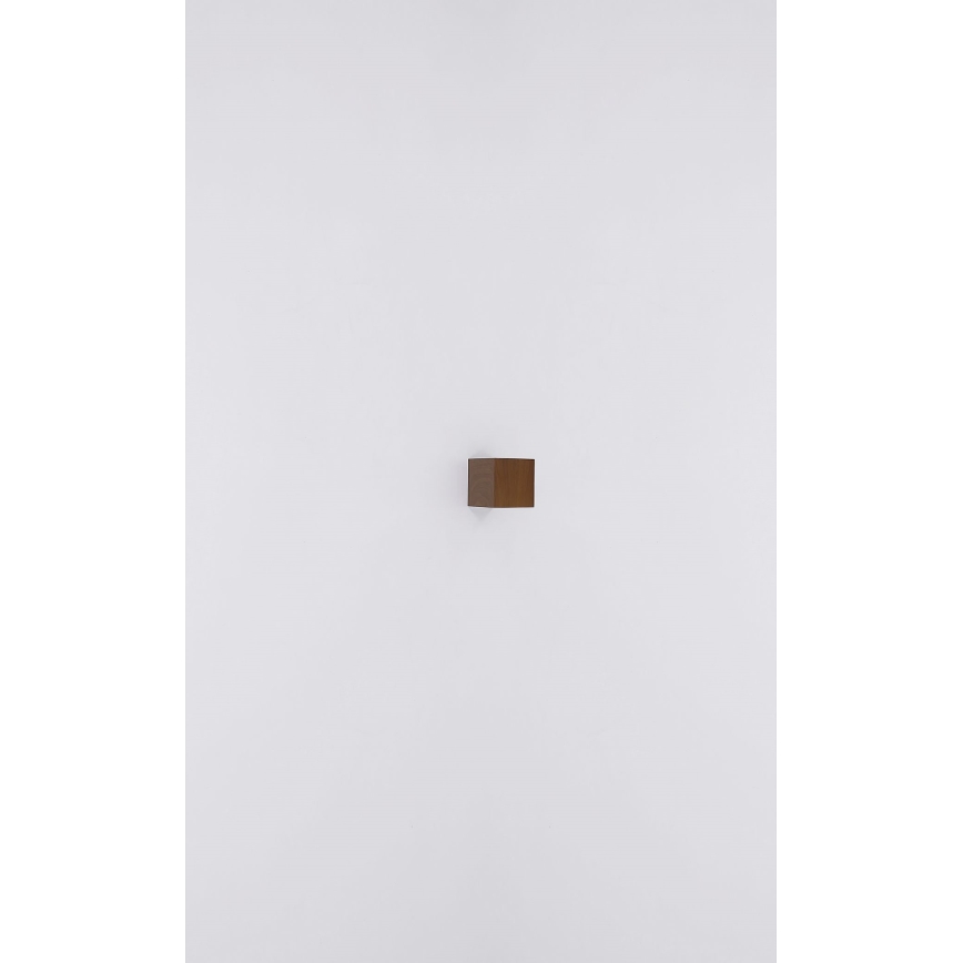 Globo - Επιτοίχιο φωτιστικό εξωτερικού χώρου LED 2xLED/3W/230V IP44 καφέ