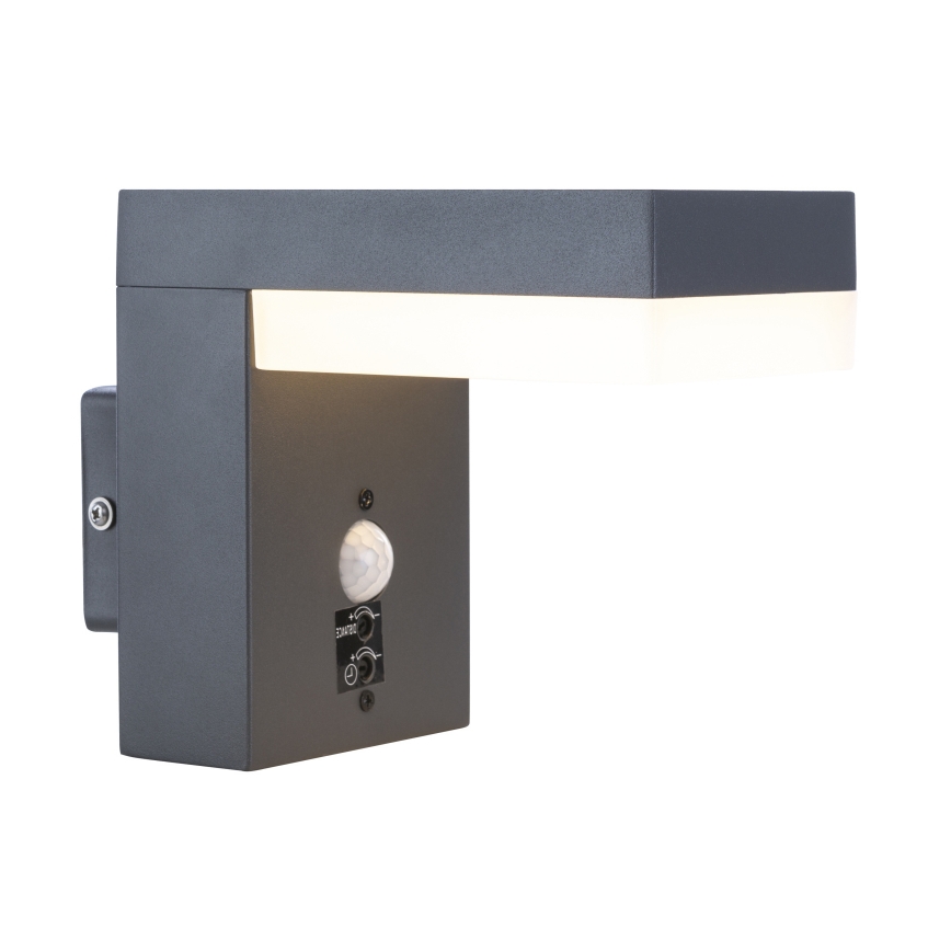 Globo 34186WS - Εξωτερικό φωτιστικό LED με αισθητήρα OSKARI LED / 9,5W / 230V IP44