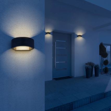 Globo - Επιτοίχιο φωτιστικό εξωτερικού χώρου LED/6W/230V IP54