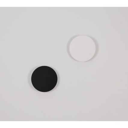 Globo - Επιτοίχιο φωτιστικό εξωτερικού χώρου LED LED/15W/230V 3000/4000/6000K διάμετρος 25,2 cm IP44 μαύρο