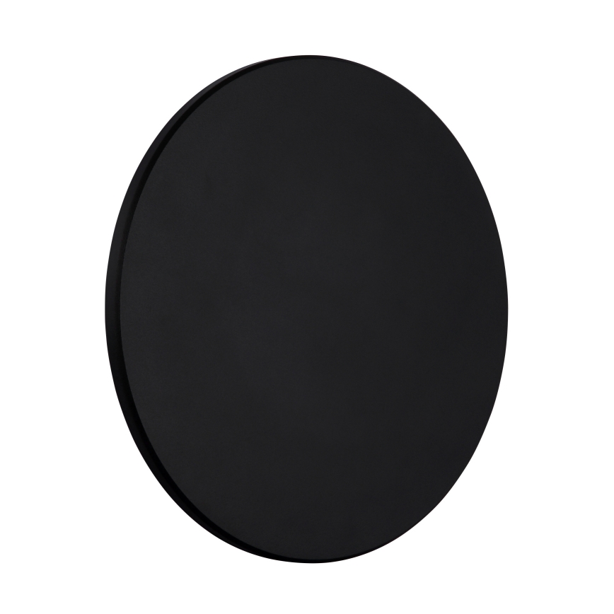 Globo - Επιτοίχιο φωτιστικό εξωτερικού χώρου LED LED/15W/230V 3000/4000/6000K διάμετρος 25,2 cm IP44 μαύρο