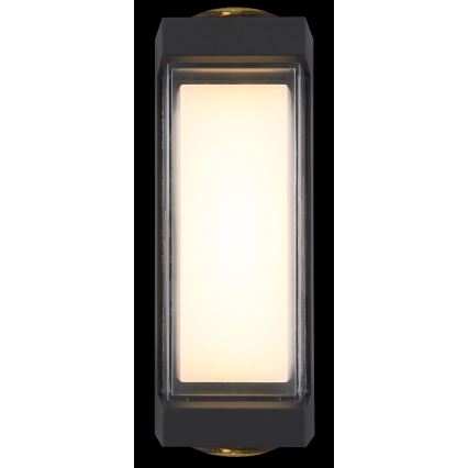 Globo - Επιτοίχιο φωτιστικό εξωτερικού χώρου LED LED/12W/230V 3000K IP54 ανθρακί