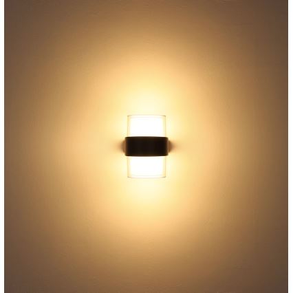 Globo - LED Εξωτερικό επιτοίχιο φωτιστικό LED/10W/230V 3000K IP44